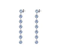 ORECCHINI LUNGHI CON CRISTALLI AZZURRI DONNA BROSWAY SYMPHONIA