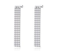 Brosway Orecchini Donna, Orecchini Pendenti in Acciaio e Cubic Zirconia | Collezione DESIDERI - BEIE001