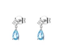 Brosway Orecchini Donna, Orecchini Pendenti in Argento e Cloud Light Blue | Collezione FANCY - FCL112