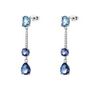 Brosway Orecchini Donna, Orecchini Pendenti in Argento e Freedom Blue | Collezione FANCY - FFB133