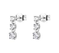 Orecchini da donna di Brosway della collezione Fancy della linea Infinite White. Orecchini in argento 925 rodiato, e zirconi bianchi. La referenza è: FIW152