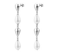 Brosway Orecchini Lunghi Perle Artificiali Perfect Bpc76 - Orecchini