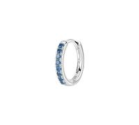 Brosway Orecchino Singolo Donna, Orecchino a Cerchio in Argento e Freedom Blue | Collezione FANCY - FFB81