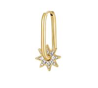 Brosway Orecchino Singolo Donna In Acciaio Con Simbolo Stella, Orecchino Singolo Donna Collezione Chakra - BHKE112