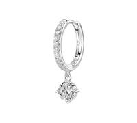 BROSWAY FANCY ORECCHINO A CERCHIO SINGOLO ARGENTO E ZIRCONI FIW90 INFINITE WHITE