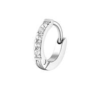 Brosway Trendy orecchino singolo con cristalli trasparenti Chakra BHKE033