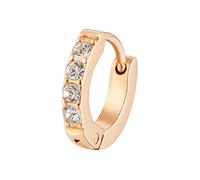 Brosway Orecchino Singolo A Cerchio Donna In Acciaio, Orecchino Singolo Donna Collezione Chakra - BHKE038