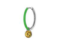 Brosway Orecchino Singolo A Cerchio Donna In Acciaio, Orecchino Singolo Donna Collezione Symphonia - BYM124