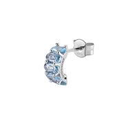 BROSWAY FANCY ORECCHINO SINGOLO CON ZIRCONI IN ARGENTO 925 FCL09 LIGHT BLUE