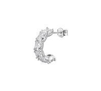 Brosway Orecchino Singolo Donna, Orecchino a Cerchio in Argento e Infinite White | Collezione FANCY - FIW15