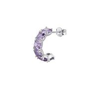 BROSWAY FANCY ORECCHINO SINGOLO CON ZIRCONI IN ARGENTO 925 FMP13 MAGIC PURPLE