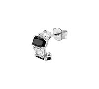 BROSWAY FANCY ORECCHINO SINGOLO CON ZIRCONI IN ARGENTO 925 FMB09 MISTERY BLACK