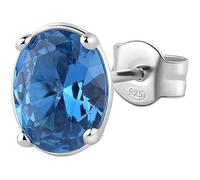 BROSWAY FANCY ORECCHINO SINGOLO CON ZIRCONI IN ARGENTO 925 FFB05 FREEDOM BLU