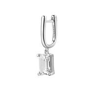Brosway Orecchino Singolo Donna Pendente in Argento | Orecchini Pendenti con Infinite White | Collezione FANCY - FIW12
