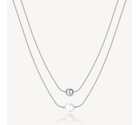 BROSWAY PERFECT COLLANA DOPPIO FILO IN ACCIAIO DA DONNA CON PERLA BPC46 (4815)