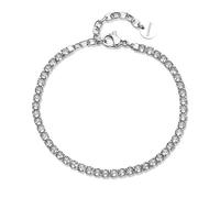 Brosway Tennis steel Bracciale with clear zircons Desideri BEI099