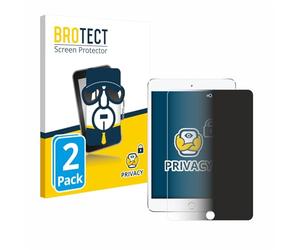 brotect 2 Pezzi Pellicola Privacy per Apple iPad Mini 4 2015 [Anti-Spy, Pellicola Protettiva Chiara, Blue Light Filter]