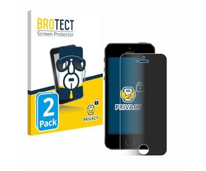 brotect 2 Pezzi Pellicola Privacy per Apple iPhone 5 / 5S / 5C / SE 2016 [Anti-Spy, Pellicola Protettiva Chiara, Blue Light Filter]