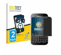 brotect 2 Pezzi Pellicola Privacy per Blackberry Classic Q20 [Anti-Spy, Pellicola Protettiva Chiara, Blue Light Filter]