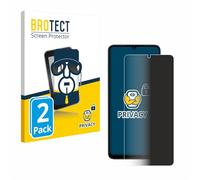 brotect 2 Pezzi Pellicola Privacy per Honor X5c Plus [Anti-Spy, Pellicola Protettiva Chiara, Blue Light Filter]