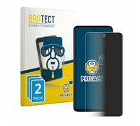 brotect 2 Pezzi Pellicola Privacy per Motorola Moto G57 [Anti-Spy, Pellicola Protettiva Chiara, Blue Light Filter]