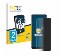 brotect 2 Pezzi Pellicola Privacy per Oppo A74 [Anti-Spy, Pellicola Protettiva Chiara, Blue Light Filter]