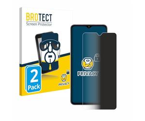 brotect 2 Pezzi Pellicola Privacy per Samsung Galaxy A32 5G [Anti-Spy, Pellicola Protettiva Chiara, Blue Light Filter]