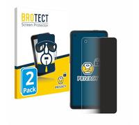 brotect 2 Pezzi Pellicola Privacy per Samsung Galaxy XCover Pro [Anti-Spy, Pellicola Protettiva Chiara, Blue Light Filter]