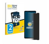 brotect 2 Pezzi Pellicola Privacy per Sony Xperia 1 IV [Anti-Spy, Pellicola Protettiva Chiara, Blue Light Filter]
