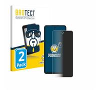 brotect 2 Pezzi Pellicola Privacy per ZTE Blade V60 Vita [Anti-Spy, Pellicola Protettiva Chiara, Blue Light Filter]