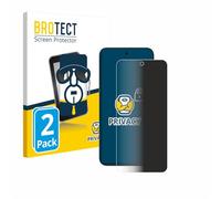 brotect 2 Pezzi Pellicola Privacy per ZTE Blade V70 [Anti-Spy, Pellicola Protettiva Chiara, Blue Light Filter]