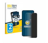 brotect 2 Pezzi Pellicola Privacy per ZTE Blade V70 Vita [Anti-Spy, Pellicola Protettiva Chiara, Blue Light Filter]