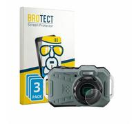 brotect 3 Pezzi Pellicola Vetro per Ricoh Pentax WG-1000