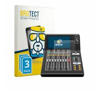 brotect 3 Pezzi Pellicola Vetro per Yamaha DM3