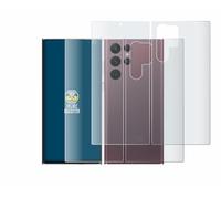 brotect Pellicola Copertura Completa Opaca per Samsung Galaxy S22 Ultra 5G (Fronte+Retro) (2 Pezzi) Full-Cover 3D Curvo
