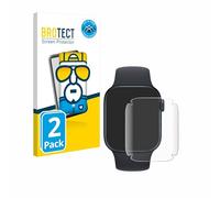 brotect Pellicola Copertura Completa per Apple Watch Series 8/9 2 Pezzi - Full-Cover 3D Curvo