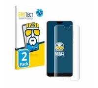 brotect Pellicola Copertura Completa per Huawei P20 Pro (2 Pezzi) Full-Cover 3D Curvo