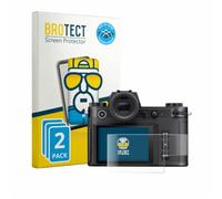 brotect Pellicola Copertura Completa per Leica SL3-P (Display + display a spalla) 2 Pezzi - Full-Cover 3D Curvo