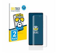 brotect Pellicola Copertura Completa per Xiaomi Redmi Note 12 Pro 4G (case-friendly) (2 Pezzi) Full-Cover 3D Curvo