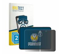BROTECT Pellicola Privacy per Apple iPhone Duo | (Display interno) 2 Pezzi Anti-Spy Protezione Schermo Made in Germany Blue Light Filter Chiara Anti-Spionage