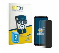 brotect Pellicola Privacy per Doogee Fire 7 Pro | 2 Pezzi Anti-Spy Protezione Schermo Made in Germany Blue Light Filter Chiara Anti-Spionage