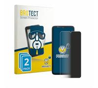 brotect Pellicola Privacy per TCL K70 SE | 2 Pezzi Anti-Spy Protezione Schermo Made in Germany Blue Light Filter Chiara Anti-Spionage