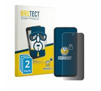 brotect Pellicola Privacy per ZTE Blade V80 Pro | 2 Pezzi Anti-Spy Protezione Schermo Made in Germany Blue Light Filter Chiara Anti-Spionage