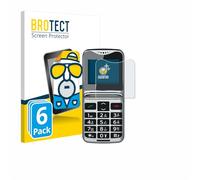 brotect Pellicola Protettiva Opaca per bea-fon Fold 10 LTE Pellicola Protettiva Anti-Riflesso (6 Pezzi)
