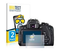 brotect Pellicola Protettiva Opaca per Canon EOS 750D Pellicola Protettiva Anti-Riflesso (2 Pezzi)