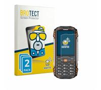 brotect Pellicola Protettiva Opaca per Hammer H Power Plus LTE Pellicola Protettiva Anti-Riflesso (2 Pezzi)