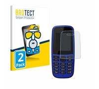 brotect Pellicola Protettiva Opaca per Nokia 105 DS 2019 Pellicola Protettiva Anti-Riflesso (2 Pezzi)