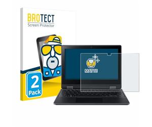 BROTECT Pellicola Protettiva per Acer TravelMate Spin B3 | 2 Pezzi Opaca Protezione Schermo Made in Germany Anti-Riflesso Anti-Impronte Proteggi Schermo
