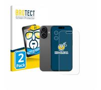 brotect Pellicola Protettiva per Apple iPhone 17 (Fronte+Fotocamera) Protezione Schermo (2 Pezzi) [Trasparente, Anti-Impronte]