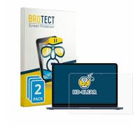 brotect Pellicola Protettiva per Apple MacBook Neo 13" 2026 | 2 Pezzi Chiara Protezione Schermo Made in Germany Trasparente Anti-Impronte